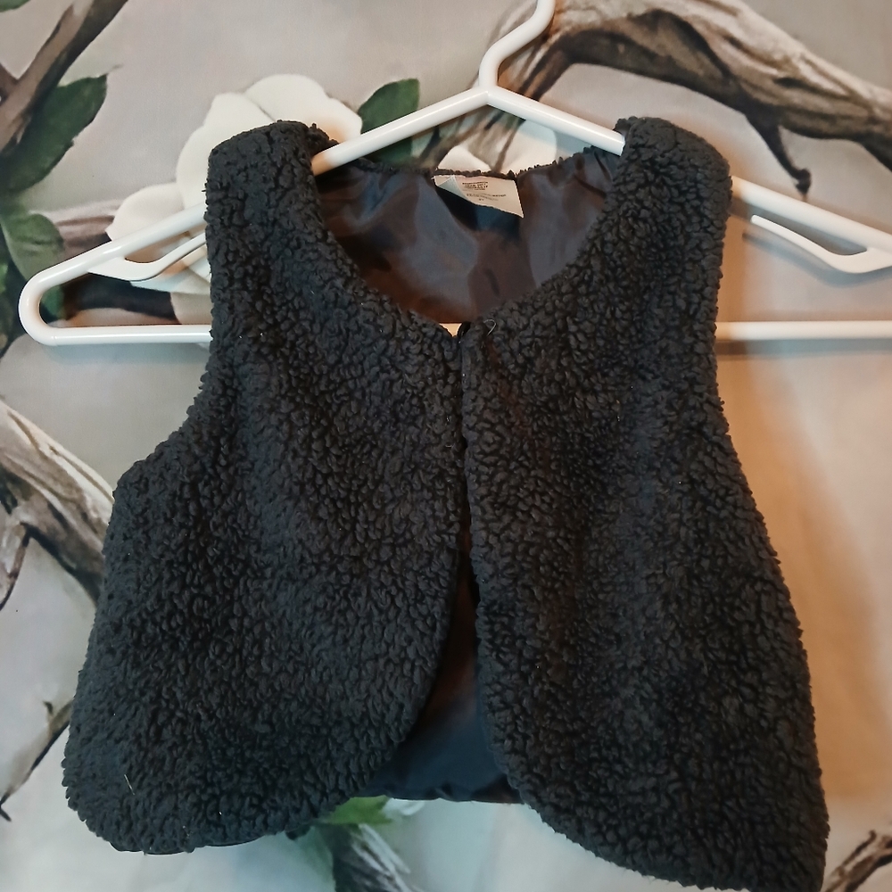 Wonderkids Charcoal Fleece Vest for Kids